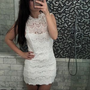 Free People White Lace Dress